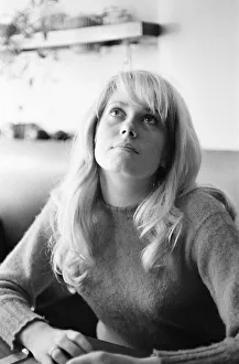 Catherine Deneuve, french actress in UK filming 1965 British psychological horror