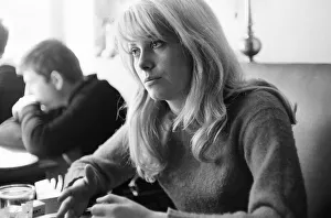01138 Prints: Catherine Deneuve, french actress in UK filming 1965 British psychological horror