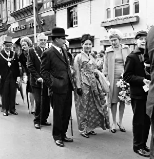 Celebrations for 400 years since the birth of William Shakespeare in Stratford-upon-Avon