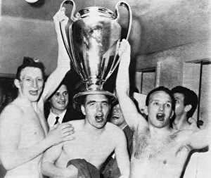 Celtic Prints: Celtic Celebrate their 2-1 European Cup Final win against Inter-Milan in Lisbon, Portugal