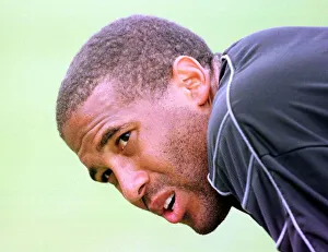 Celtic coach John Barnes at the training camp in Norway July 1999