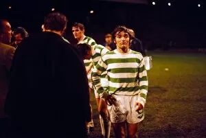 00253 Collection: Celtic player after losing penalty shoot out April 1972