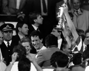 00269 Prints: Celtic v Dundee United Scottish FA Cup final match at Hampden Park 14th May 1988