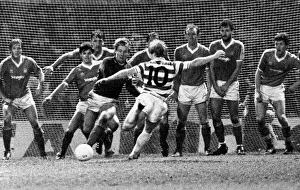 Celtic v Nottingham Forest UEFA Cup match 2nd leg at Parkhead 7th December 1983