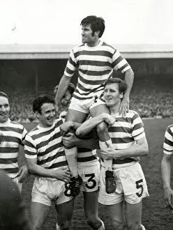 Images Dated 1st March 1971: Celtic versus CLyde March 1971 sport footbaall Celtic inside forward Bertie