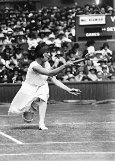 Centenary Wimbledon Miss Suzanne Lenglen of France won the Wimbledon Championship in 1919