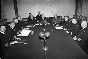 Meeting Prints: Central Minsewsweeping Clearance Board composing of representatives of the Big Four
