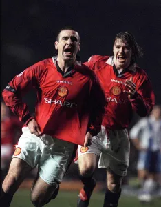 Champions League Quarter Final First Leg match at Old Trafford
