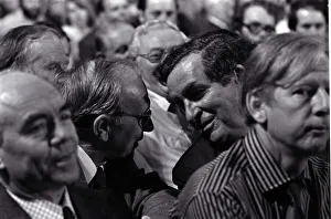 01503 Prints: Chancellor of the Exchequer Denis Healey who cancelled his trip to the Commonwealth