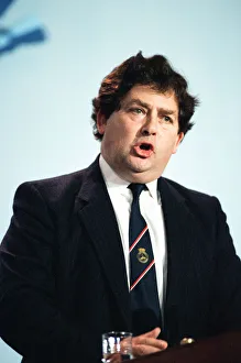 01255 Prints: Chancellor of the Exchequer Nigel Lawson at the Conservative Party Conference, Blackpool