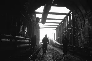 01103 Prints: Channel Tunnel project cancelled 20th January 1975 On the day the button was to be