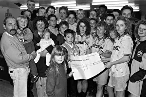 Huddersfield Prints: A charity football match between two teams from Rawthorpe Youth Club raised about &pound