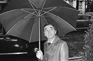 Charles Aznavour, whose record She'was a smash hit in 1974 flew into London