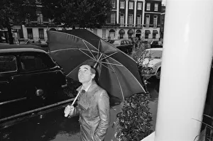 Charles Aznavour, whose record She'was a smash hit in 1974 flew into London