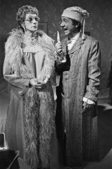 Movie Prints: Charles Hawtrey (left) and Sid James (right) filming Carry On Again Doctor