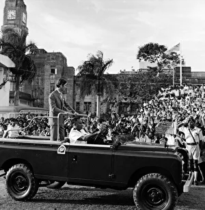 01375 Prints: Charles, Prince of Wales, celebrates independence day in Fiji. 10th October 1970
