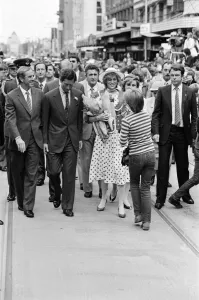 Charles, Prince of Wales and Diana, Princess of Wales visit Australia. April 1983