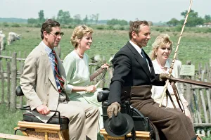 01291 Prints: Charles, Prince of Wales and Diana, Princess of Wales visit Hungary. May 1990