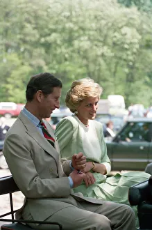 01291 Prints: Charles, Prince of Wales and Diana, Princess of Wales visit Hungary. May 1990
