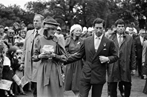 01257 Prints: Charles, Prince of Wales and Diana, Princess of Wales visit New Zealand. April 1983