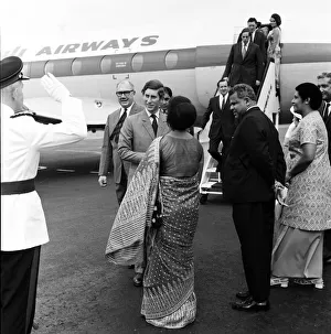 Charles, Prince of Wales, visits Suva in Fiji for Independence celebrations