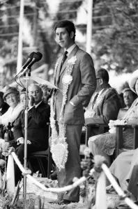 Charles, Prince of Wales, visits Suva in Fiji for Independence celebrations