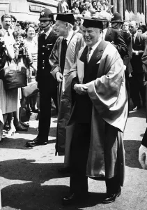 Graduation Prints: Charlie Chaplin Actor After receiving an Honorary Doctor of Letters Degree