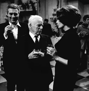 Neck Tie Prints: Charlie Chaplin Silent Comedy Actor - April 1966 celebrates his 77th Birthday