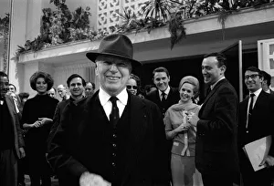Charlie Chaplin Silent Comedy Actor - April 1966 celebrates his 77th Birthday
