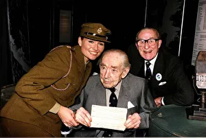 Charlie Chester comedian with Joanne Lewis actress left