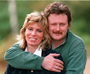 Charlie Lawson Actor with his girlfriend Ellie Bond who is a makeup artist