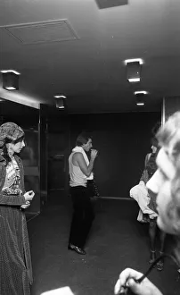 00377 Prints: Charlie Watts of the Rolling Stones arriving at the Odeon New Street