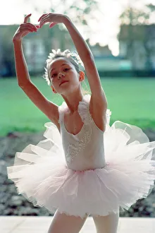 00445 Prints: Charlotte Chan, a ballet dancer has been chosen to dance with the Royal Ballet