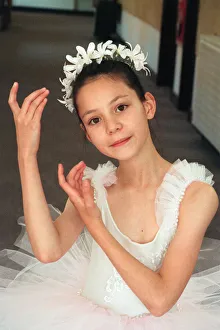 00445 Prints: Charlotte Chan, a ballet dancer has been chosen to dance with the Royal Ballet