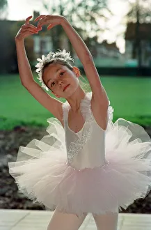 00445 Prints: Charlotte Chan, a ballet dancer has been chosen to dance with the Royal Ballet
