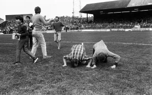Charlton Athletic last match at the Valley Ground before their move to Selhurst Park
