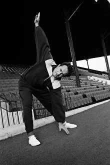 Charlton Athletic South African footballer Stuart Leary pictured during a training