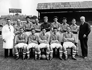 Charlton Athletic team line-up for Jimmy Seeds last full season 1955- 1956