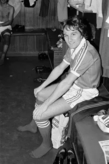 Dressing Room Prints: Charlton Athletics new Danish international signing Allan Simonsen pictured in