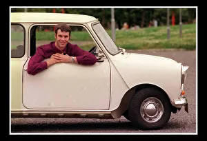 CHECK WITH PICTURE DESK BEFORE USE Darren Cairney JULY 1999 with his mini he