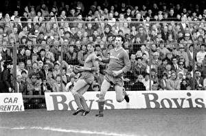 Chelsea 0-1 Liverpool league match, last of season, at Stamford Bridge, 3rd May 1986