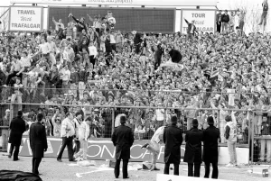 Chelsea 0-1 Liverpool league match, last of season, at Stamford Bridge, 3rd May 1986