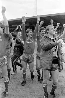 Chelsea 0-1 Liverpool league match, last of season, at Stamford Bridge, 3rd May 1986