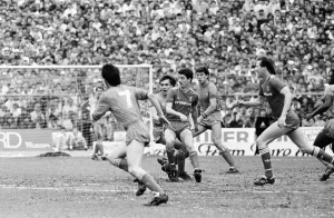 Chelsea 0-1 Liverpool, League match at Stamford Bridge, Saturday 3rd May 1986