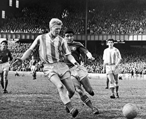 Chelsea 0 v Stoke City 1. League match at Stamford Bridge May 1963