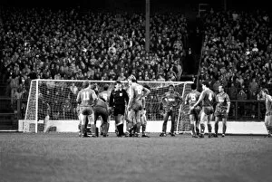 Images Dated 6th December 1986: Chelsea 0 v. Wimbledon 4. Division One Football. December 1986 LF21-12-041