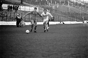 Chelsea 1 v. Ipswich 1. Division One Football April 1986 LF19-06-006
