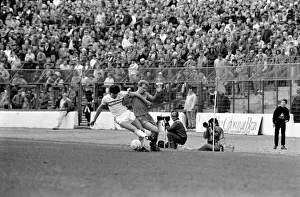 Chelsea 1 v. Ipswich 1. Division One Football April 1986 LF19-06-015