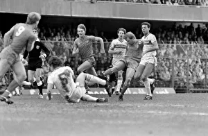 Chelsea 1 v. Ipswich 1. Division One Football April 1986 LF19-06-025