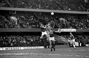 Chelsea 2 v. Leicester 2. Division One Football February 1986 LF18-04-057